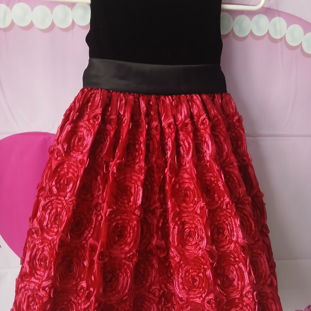 American Princess Black and Red Dress